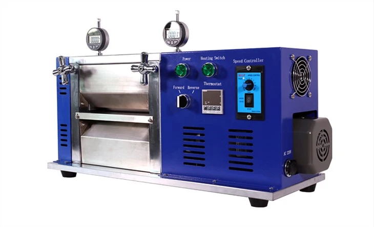 2. battery electrode calendering machine